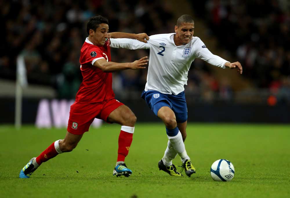 Chris Smalling made his England senior team debut in 2011